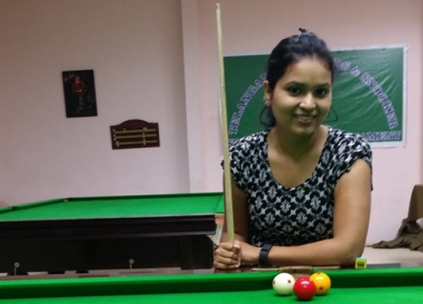 The Weekend Leader - Telangana’s first woman cueist is focused on the game to bring glory to India from Australia | Culture | Hyderabad